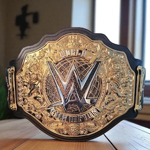 Replica titelriem wereldkampioenschap zwaargewicht kampioen WWE-worstelreplica voor sport aanpassen