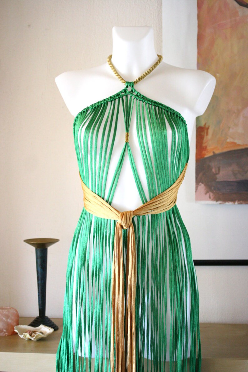 Green Rave dress rave outfit woman rave outfit new years Etsy