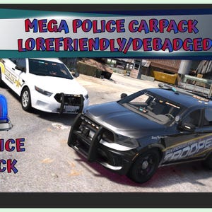 Police Car Pack l FiveM | Lorefriendly | Optimized | Debadged/Non-branded| High Quality