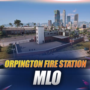 Station de pompiers d'Orpington l FiveM | MLO | Optimisé | Jeu de rôle | Haute qualité