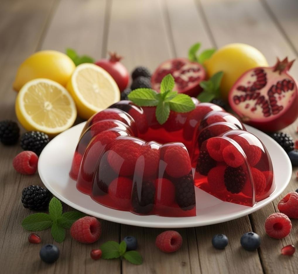 Sugar free Gelatin Recipe For Weight Loss PDF Healthy Dessert Meal 
