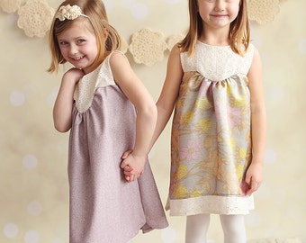 The Maddalie Spring Dress - Sewing Pattern, Instant Download PDF