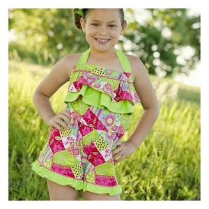 Piper Summer Romper PDF Sewing Pattern Instant Download - Etsy