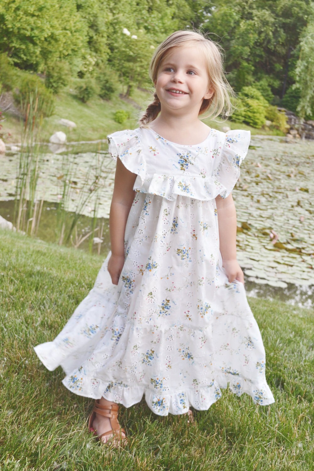 Sweet Jane Ruffle Dress - Girl PDF Sewing Pattern - Instant Download - Etsy
