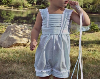 Girl Romper/Dress PDF Pattern - The "Hope" Sewing Pattern