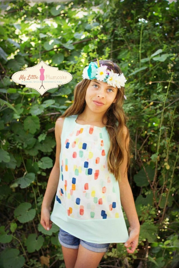 Monore Color Block Tunic/dress PDF 