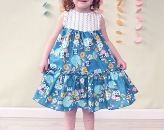 Clementine Dress PDF Sewing Pattern and Tutorial