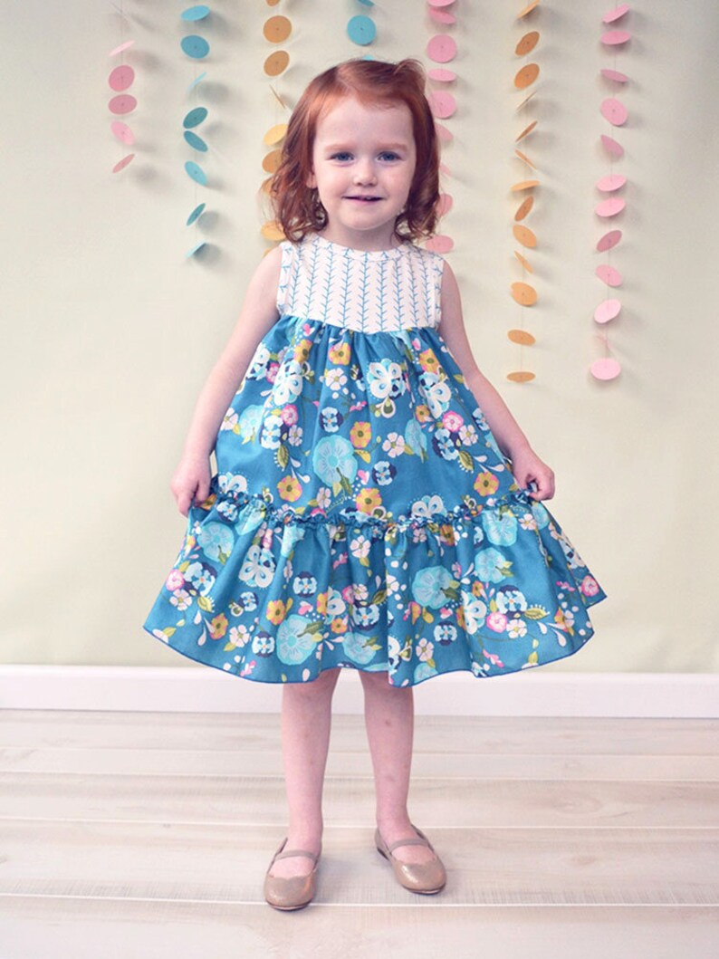 Clementine Dress PDF Sewing Pattern and Tutorial Etsy