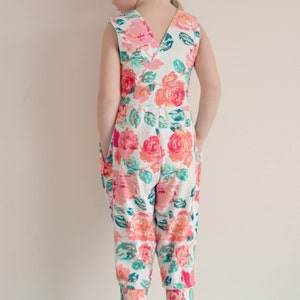 Girl Sewing Pattern Jumpsuit Capsule Wardrobe PDF Pattern - Etsy