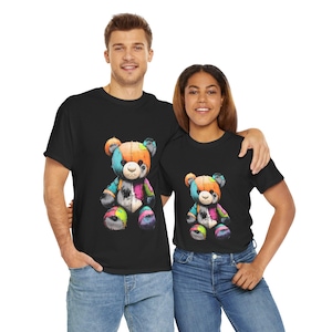Cute Teddy Bear T-Shirt | Trendy Teddy Bear Shirt | Super Design Super Colors