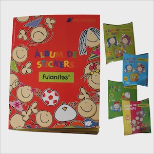 Album Fulanitos Bimbo Messico Retro Super Raro Adesivi e Carte Nessuna Ripetizione Semi Collezione Originale Retro Vintage 2002