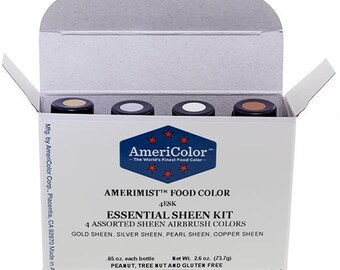 AmeriColor, .65 oz AmeriMist 4 Color Essential Sheen Kit