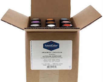 AmeriColor, 4.5 oz AmeriMist 12 Color Sheen Kit