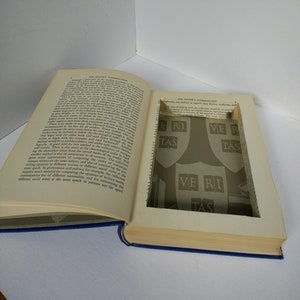 Hollow Book Safe, Vintage Hollow Books, Harvard Classics Hollow Book Stash, Book Lover Gift, Book Nerd Gift