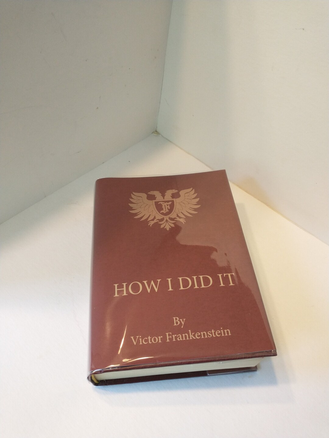 Young Frankenstein Prop Book and Hollow Book Safe, How I Did It