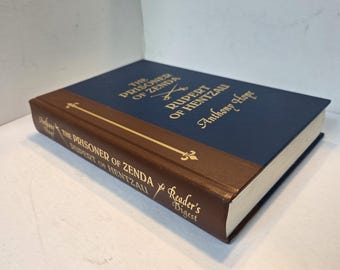 The Prisoner of Zenda Hollow Book Safe | Secret Storage | Vintage Book Box | Hidden Compartment | Literary Gift for Men