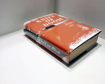 Scream Movie Prop Book or Hollow Book Safe - Knife of Doom by Gale Weathers Custom Dust Jacket