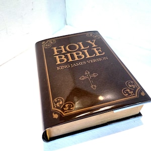 Hollow Book Safe Bible | Discreet Hidden Compartment | Diversion Safe for Valuables | Fake Bible Book Box