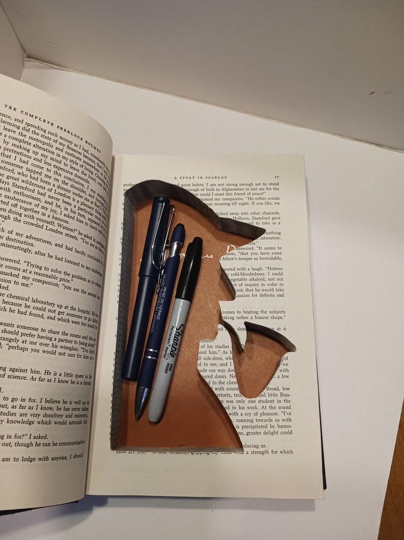 Hollow Book Safe, Sherlock Holmes Book, Sir Arthur Conan Doyle, Book Lover Gift, Classic Books image 8
