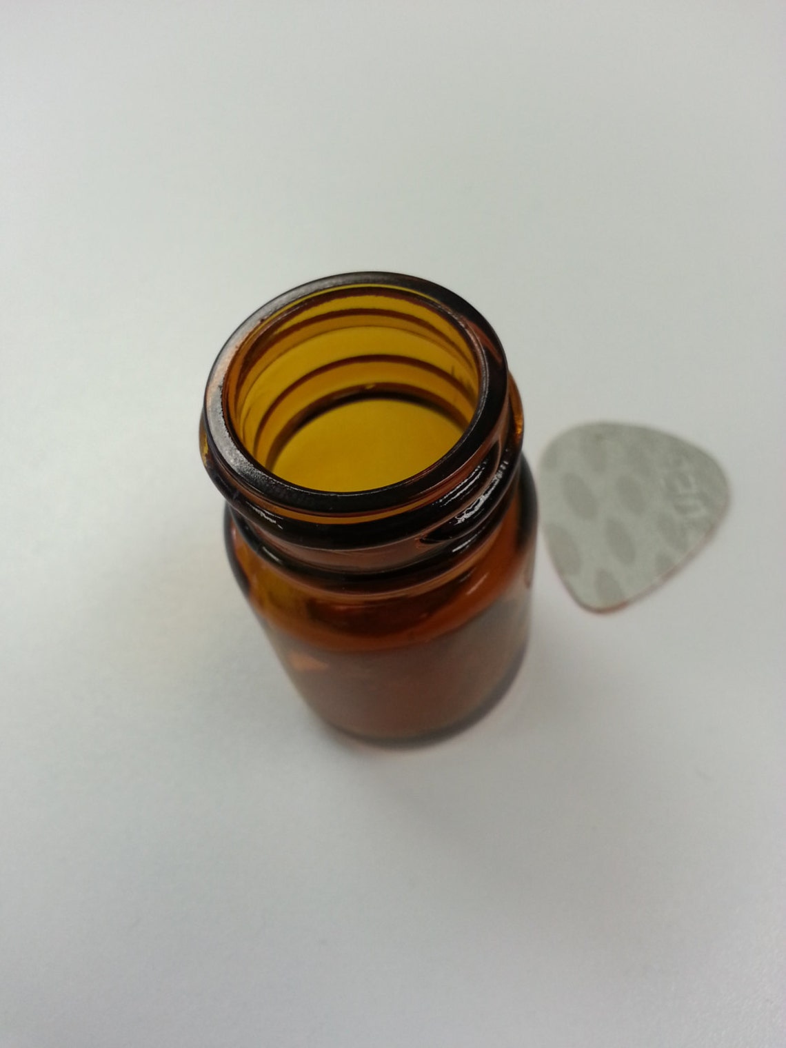 Medicine Bottle Guitar Slide Nubby Style Glass Bottleneck Etsy