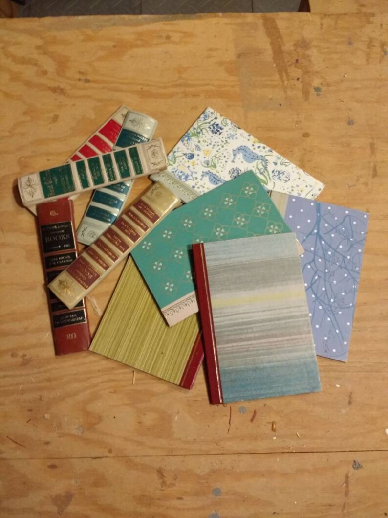 and Scrapbooking Antique Reader/'s Digest Book Covers Great for Book Art Salvaged Book