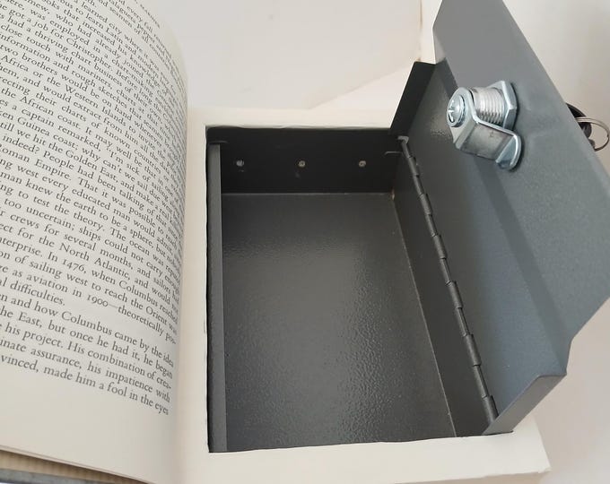 Secret Box Hollow Book Safe, Hidden Compartment Lock Box for Secret ...