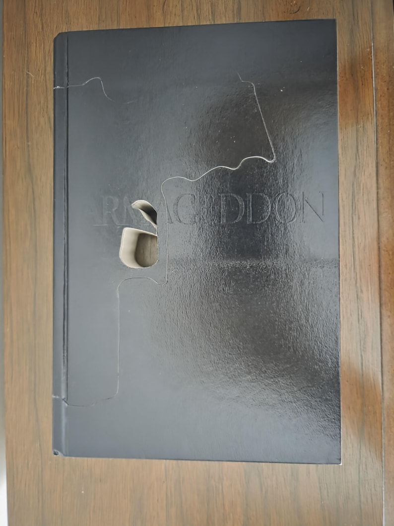Cut Book Art, Gun Books Man Cave Decor, Office Decor, Book Gun Art, Gifts for Him image 2