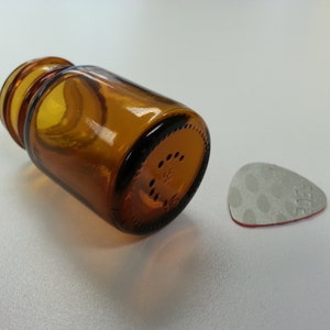 Medicine Bottle Guitar Slide, Nubby Style, Glass Bottleneck Slide
