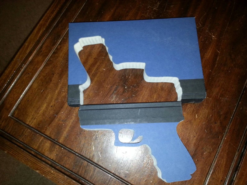 Cut Book Art, Gun Books Man Cave Decor, Office Decor, Book Gun Art, Gifts for Him image 9