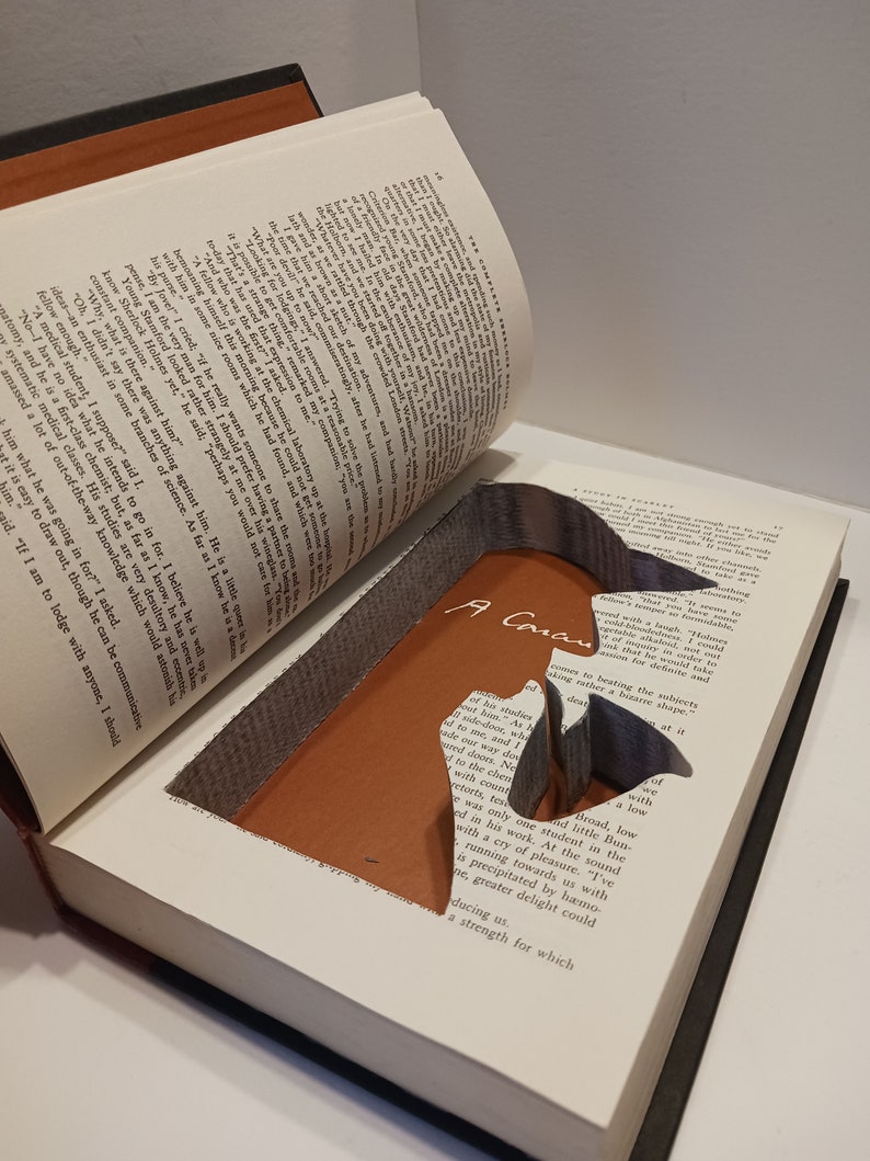 Hollow Book Safe, Sherlock Holmes Book, Sir Arthur Conan Doyle, Book Lover Gift, Classic Books image 7
