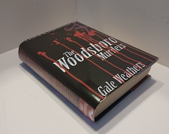 Scream Movie Prop Book or Hollow Book Safe - The Woodsboro Murders by Gale Weathers Custom Dust Jacket