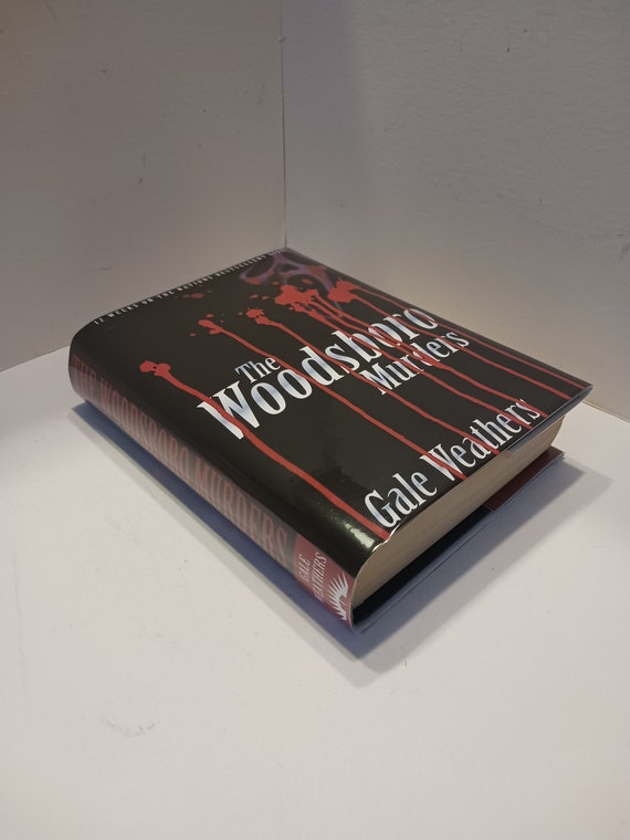 Scream Movie Prop Book or Hollow Book Safe - The Woodsboro Murders by Gale Weathers Custom Dust Jacket