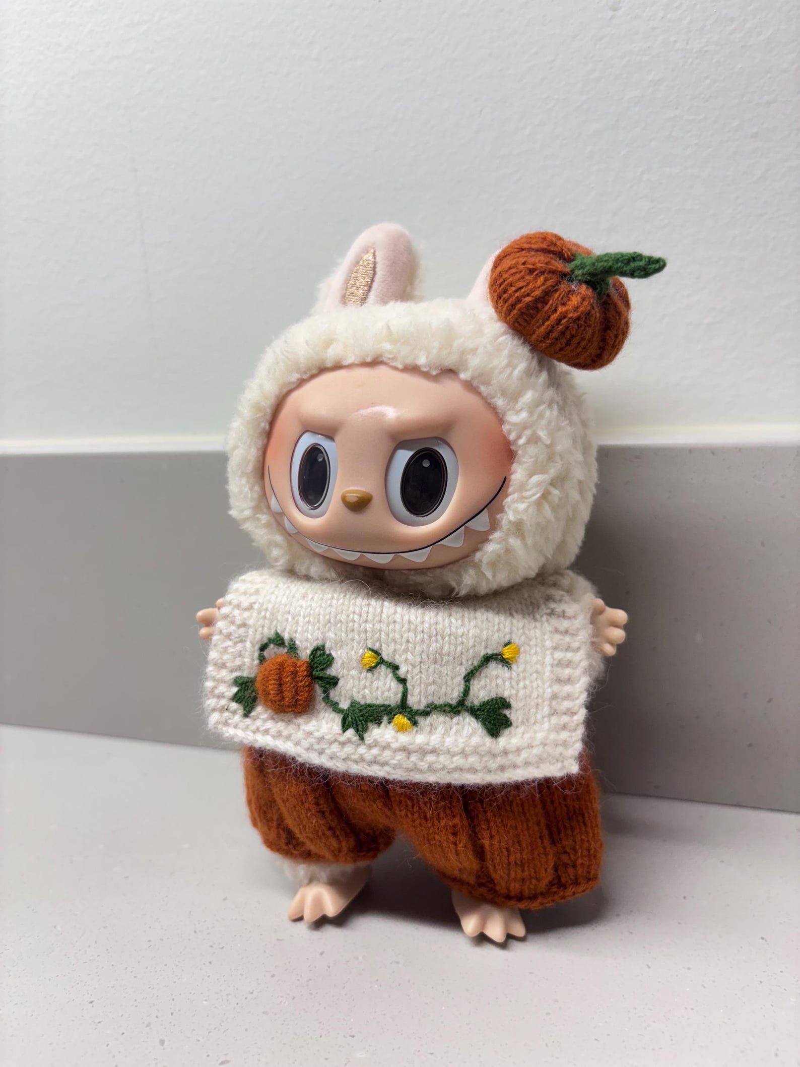 POP Mart: Labubu Clothes; Labub Outfits Labubu Pumpkin 3pcs Set(no Doll ...