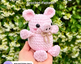 Peppermint the Pig Häkelanleitung