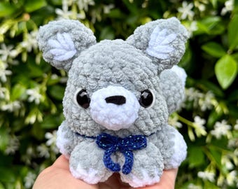 Crochet Wolf Plushie