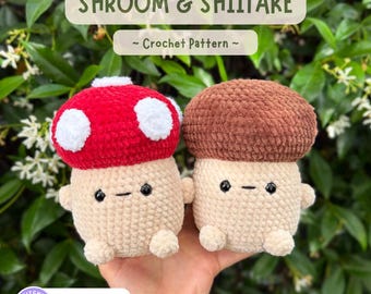Shroom & Shiitake Forest Friends Häkelanleitung