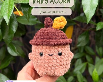 Baby Acorn Waldfreunde Häkelanleitung