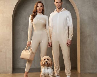 Personalized Pet and Owner Loungewear Set | Matching Dog Hoodie
