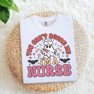 Nurse Night Shift Crew, Halloween Nurse Shirt, Spooky Nurse Shirt, RN Halloween T-Shirt, Halloween Nursing Gift