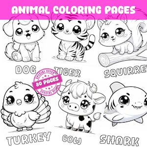 Animal coloring pages, animal coloring pages, printable coloring pages and activities for kids in PDF format.