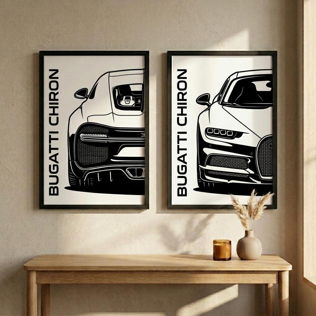 Vintage Bugatti Posters - Etsy