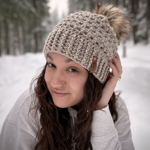 Cascade Slouch // Crochet pattern, Slouchy Hat, Hat pattern, Beanie pattern, Crochet pattern, crochet hat, slouch pattern, Tzigns image 4