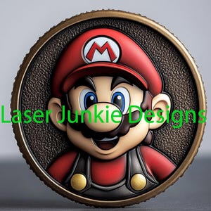 Lot de cartes de profondeur 3D Mario Bros