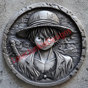 Monkey D. luffy, einteilig, hochauflösend