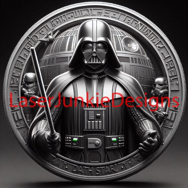 Darth vader - depth map