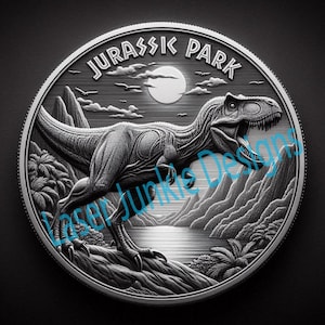 Jurassic Park Theme Tiefe Karte