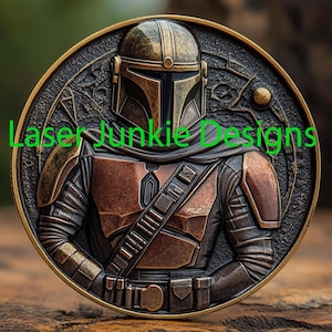 Mandalorian Doppelpack 3D Tiefenkarten Bundle