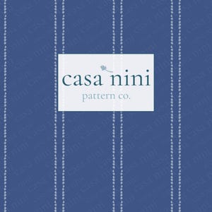 Motivo a righe blu navy senza cuciture - Download digitale disegnato a mano - JPG 300 DPI - Per tessuti, carta da parati, scrapbooking, piccole imprese