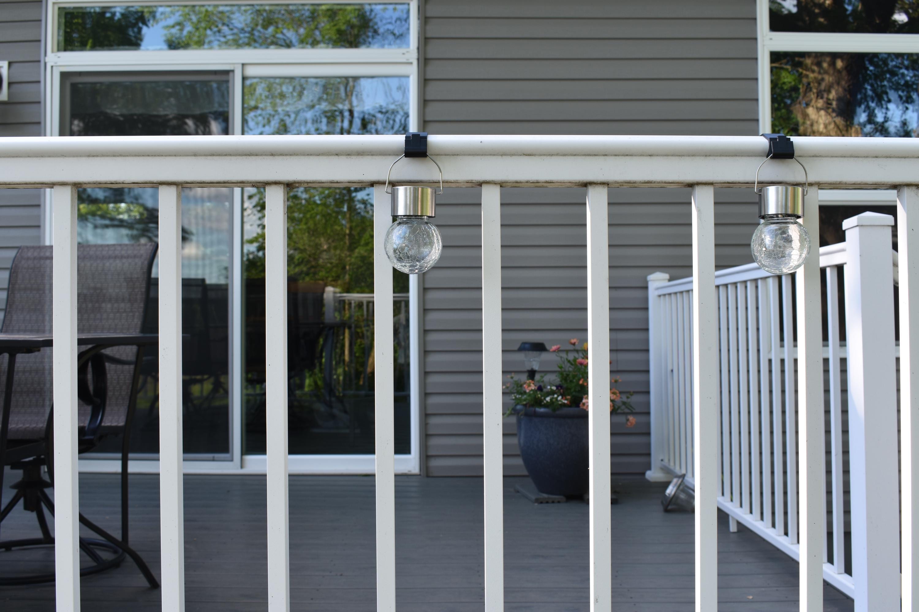 Deck Railing Light Clips (compatible With Afco Aluminum Railing) - Etsy