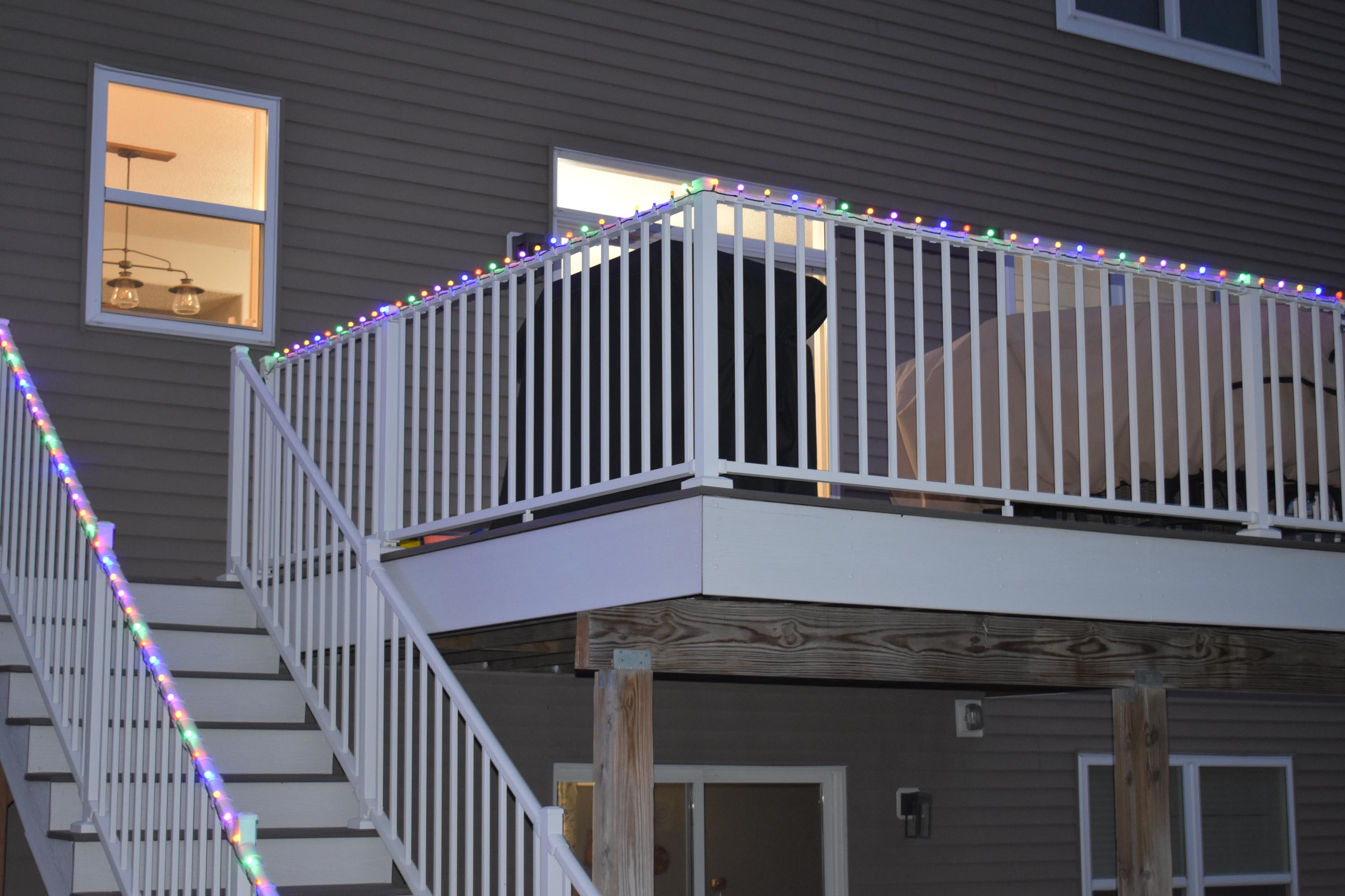 Deck Railing Light Clips (compatible With Westbury C10, C30 and Glass ...